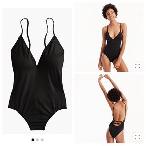 J. Crew Montauk One Piece - Black Small